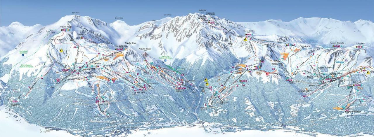 Arcadien - Appartement Les Arcs 1800 - 10 Personnes - 3 Chambres Екстериор снимка